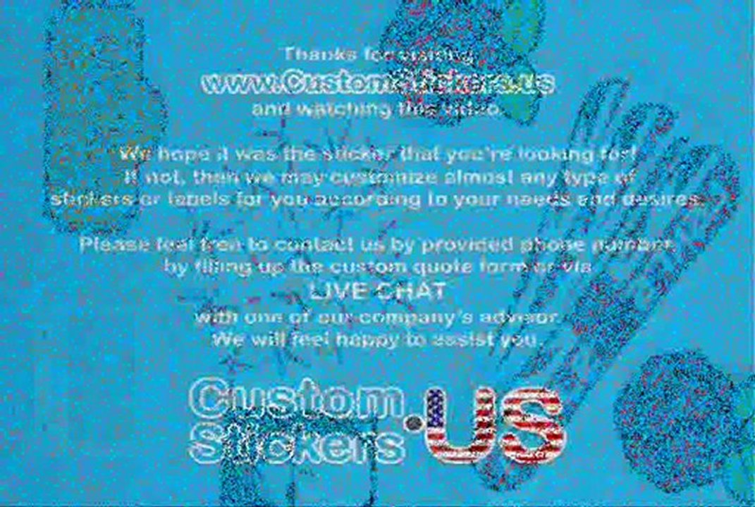 Custom Stickers Idaho, Custom Stickers ID