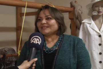 Yöresel giysi ''ehram'' ABD yolcusu
