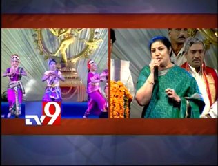 Purandeswari at Siliconandhra 3rd International Kuchipudi dance convention