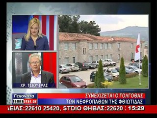 Η τελευταία συνέντευξη του Χρήστου Τσιούτρα στο STAR Κεντρικής Ελλάδας