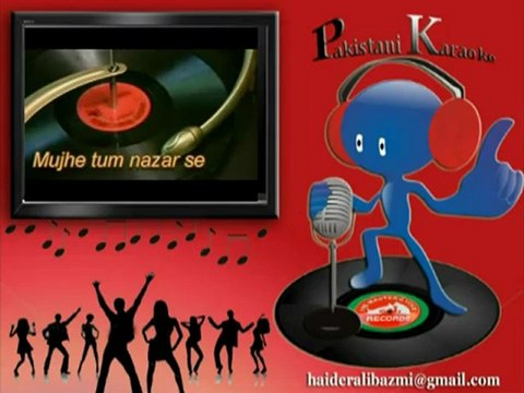 Mujhe tum nazar se (Karaoke)