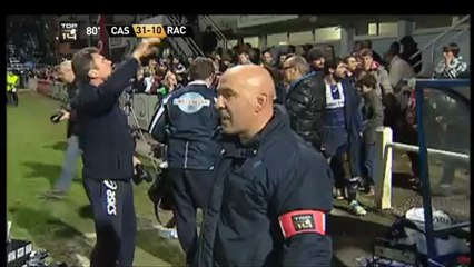Castres-Racing Métro: 31-10 - J13 - Saison 2012/2013