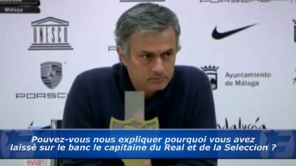 Mourinho s'attaque à Casillas mais n'a pas peur pour son poste !