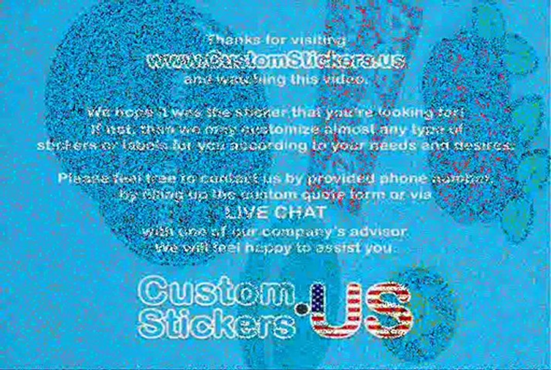 Custom Circle Stickers, Custom Circular Stickers