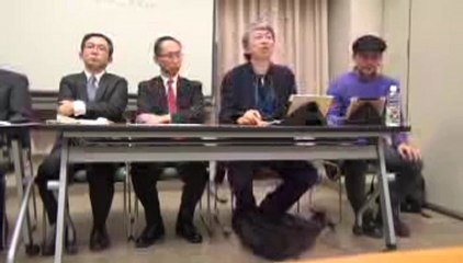 20121222 1/2 下地真樹准教授ら市民の不当逮捕 抗議記者会見 山本太郎も参加 ETV