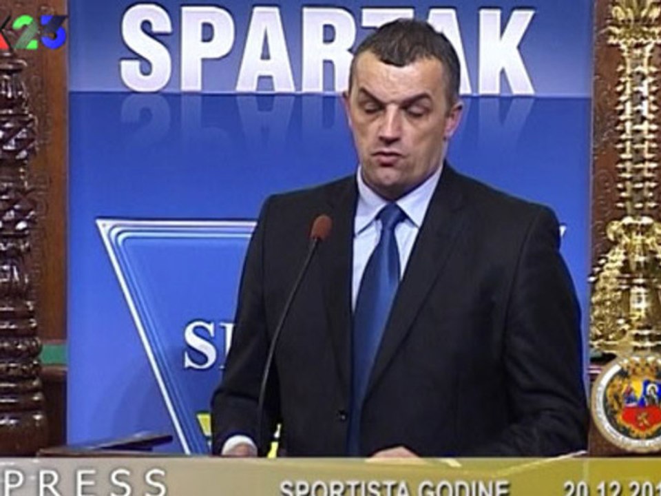 K23TV - Press iz prve ruke - Sportista godine, Subotica - 20. decembar 2012.
