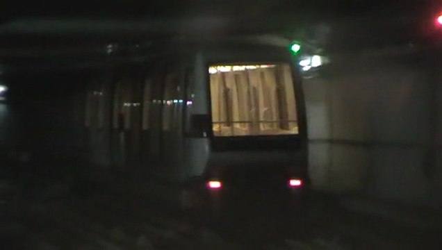 VAL208 NG : Manoeuvre à la station Borderouge sur la ligne B du métro de Toulouse