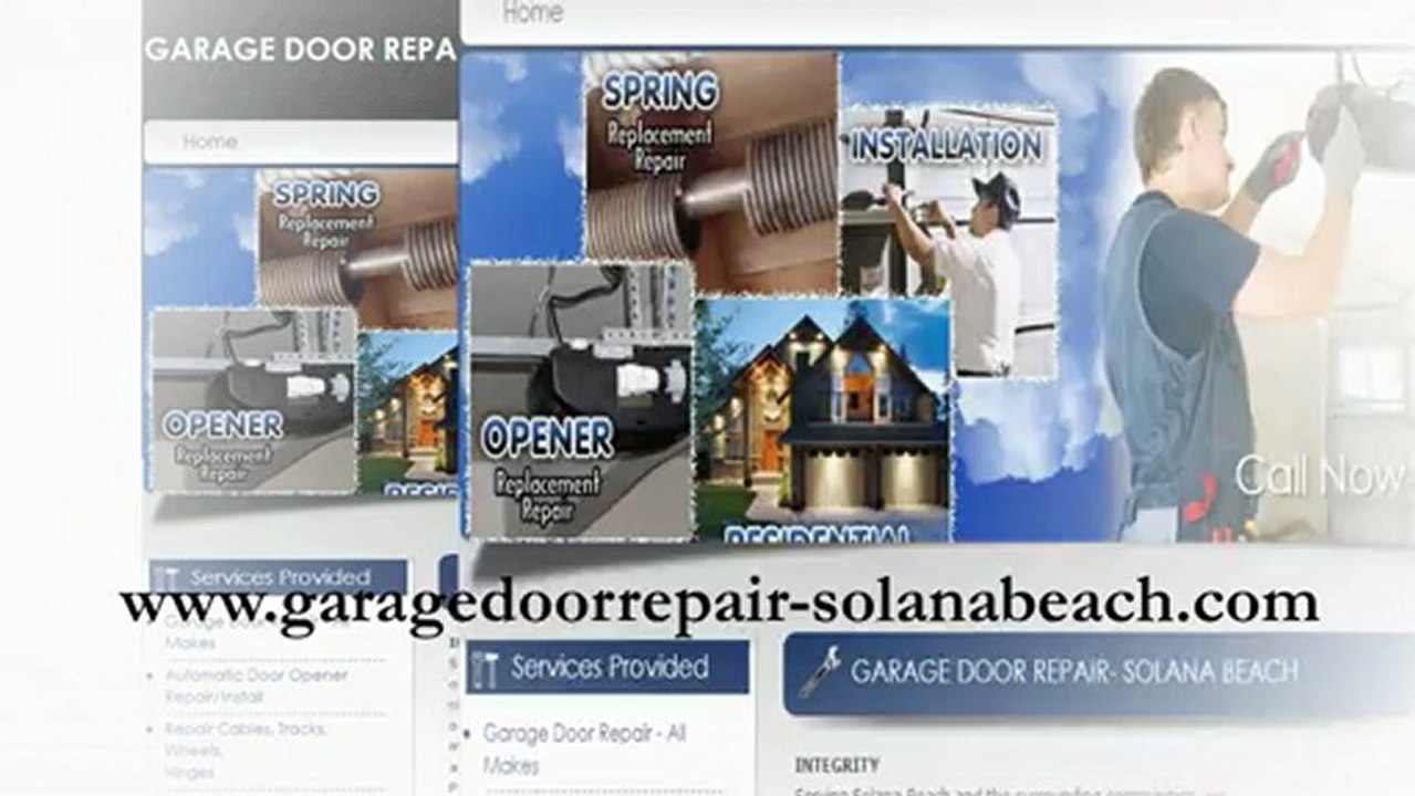 GARAGE DOOR REPAIR SOLANA BEACH | 858-707-7848 | GARAGE DOOR REPAIR