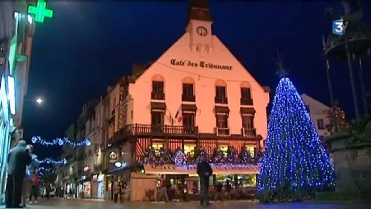 Dieppe : les illuminations de Noël