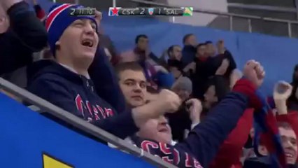 3-1 Грабовский отправляет шайбу в ворота