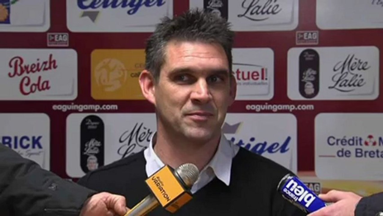 Analyse de Jocelyn Gourvennec après EAG-Ajaccio Gaz.