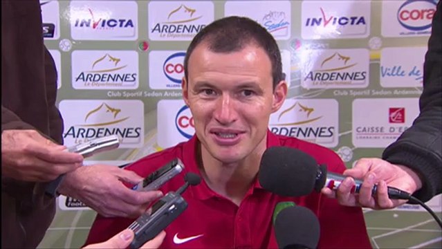 Conférence de presse CS Sedan - FC Nantes : Laurent GUYOT (CSSA) - Michel DER ZAKARIAN (FCN) - saison 2012/2013