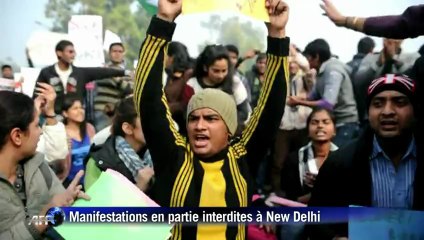 Inde : manifestation contre le viol, malgré l'interdiction