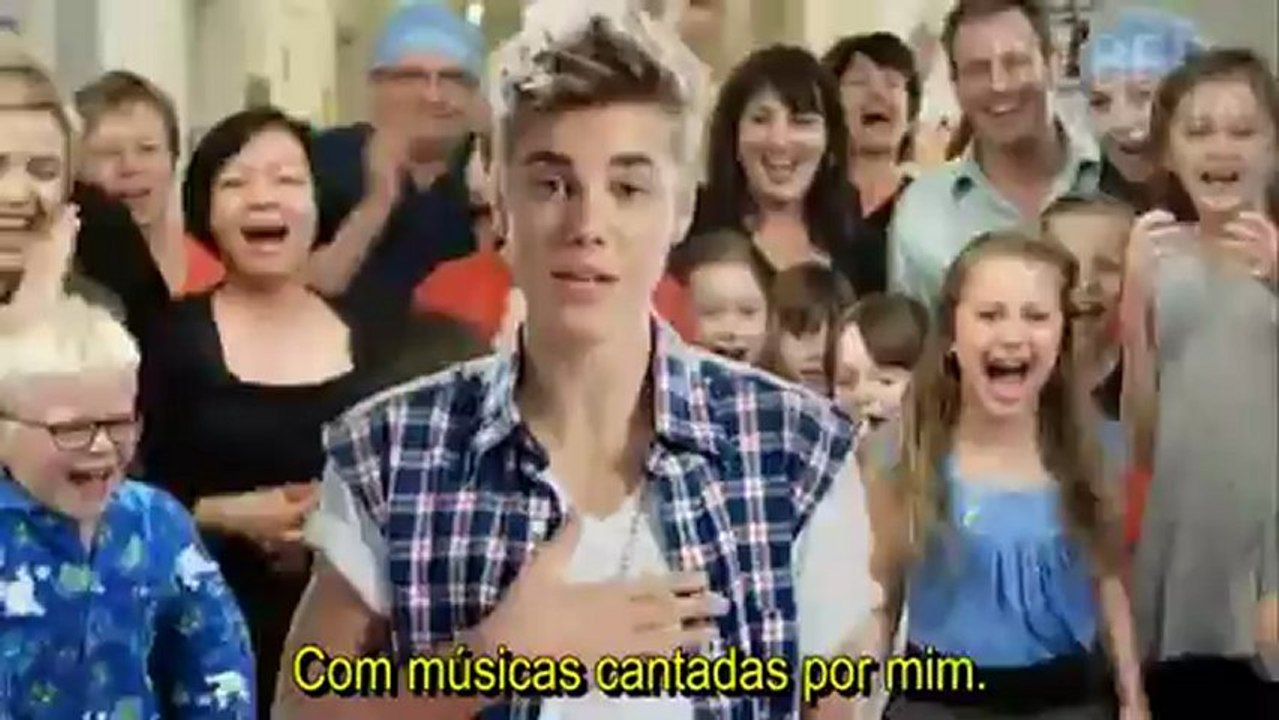 Justin Bieber apoia campanha da Starship Foundation - 2012 - LEGENDADO - 2