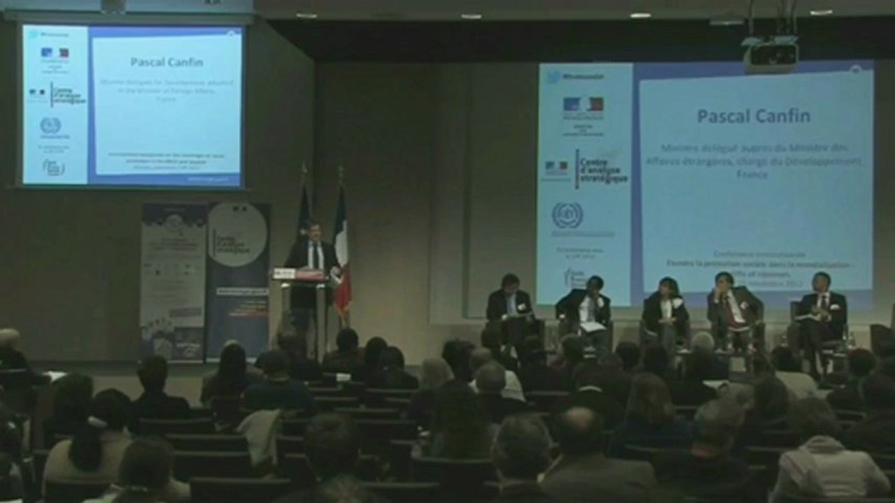 Étendre la protection sociale dans la mondialisation-  P.Canfin