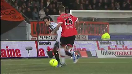 But Maxime BARTHELME (48ème) - FC Lorient - Stade de Reims (2-2) - saison 2012/2013