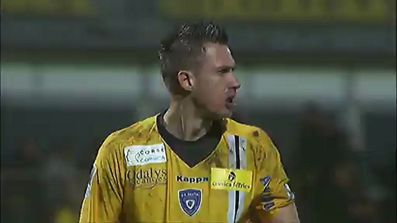 But Benjamin MOUKANDJO (51ème) - SC Bastia - AS Nancy-Lorraine (4-2) - saison 2012/2013