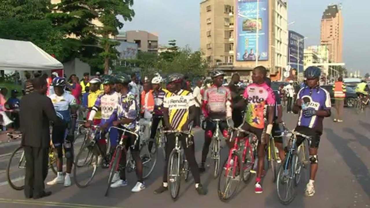 RDC : course de cyclisme en faveur de la paix dans l'est