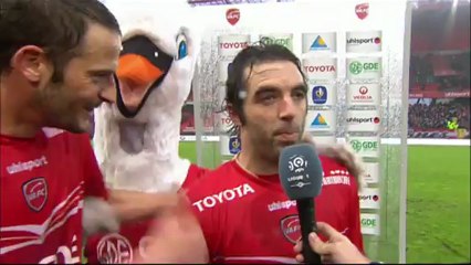 Interview de fin de match : Valenciennes FC - Evian TG FC - saison 2012/2013