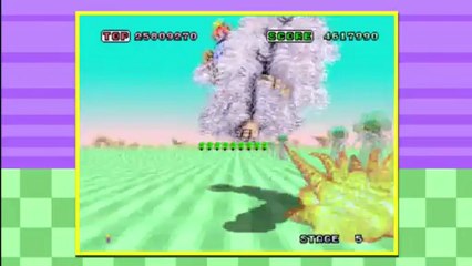 Old School Rules: Event Plays Space Harrier (Hardest Difficulty/Cold Run)