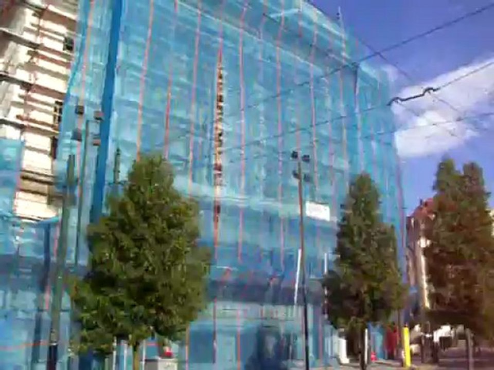 trolley in piraeus 2007-11-15 Greece