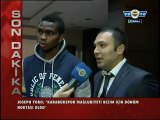 22 Aralık 2012 Fenerbahçe Can Bartu Tesisleri Joseph Yobo Röportajı