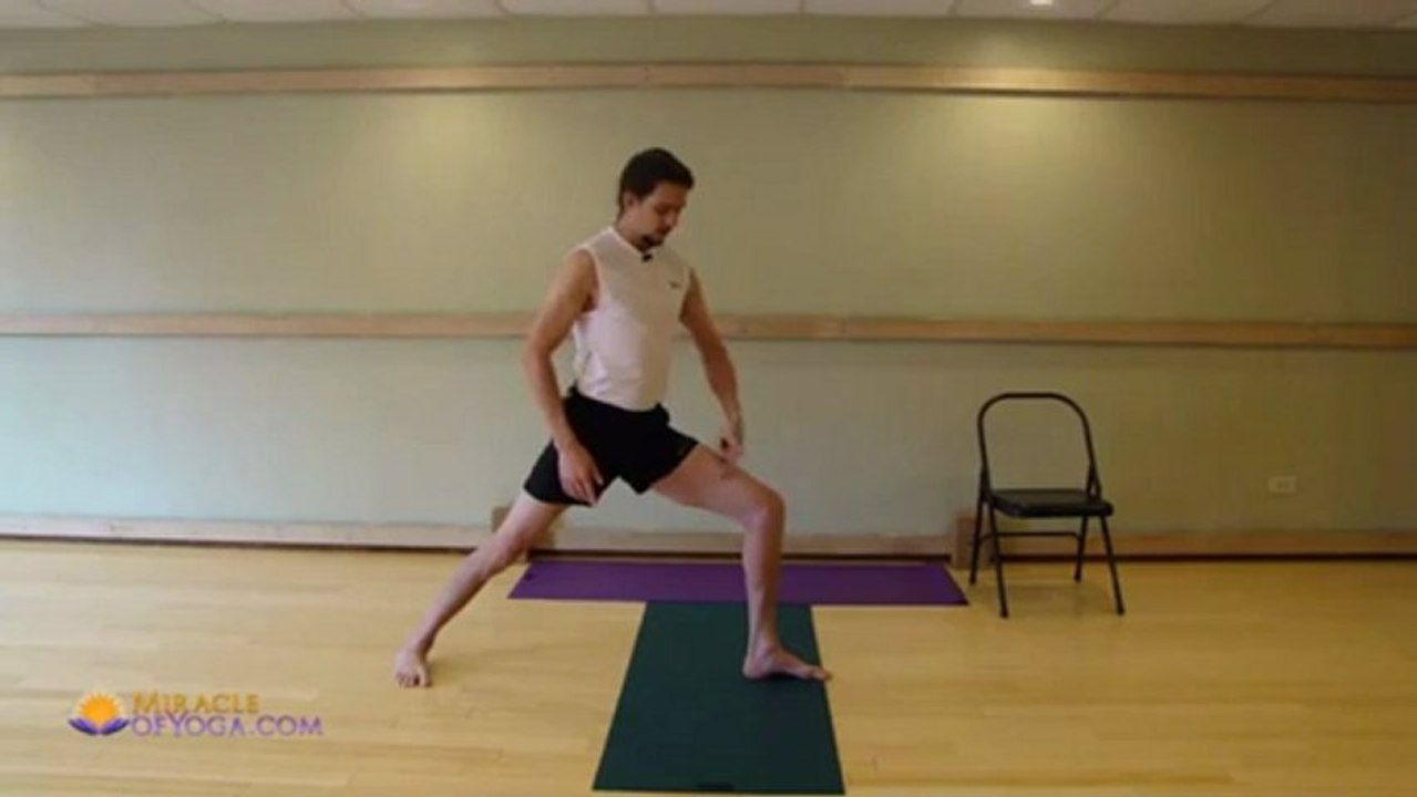 Virabhadrasana 1 - Warrior 1