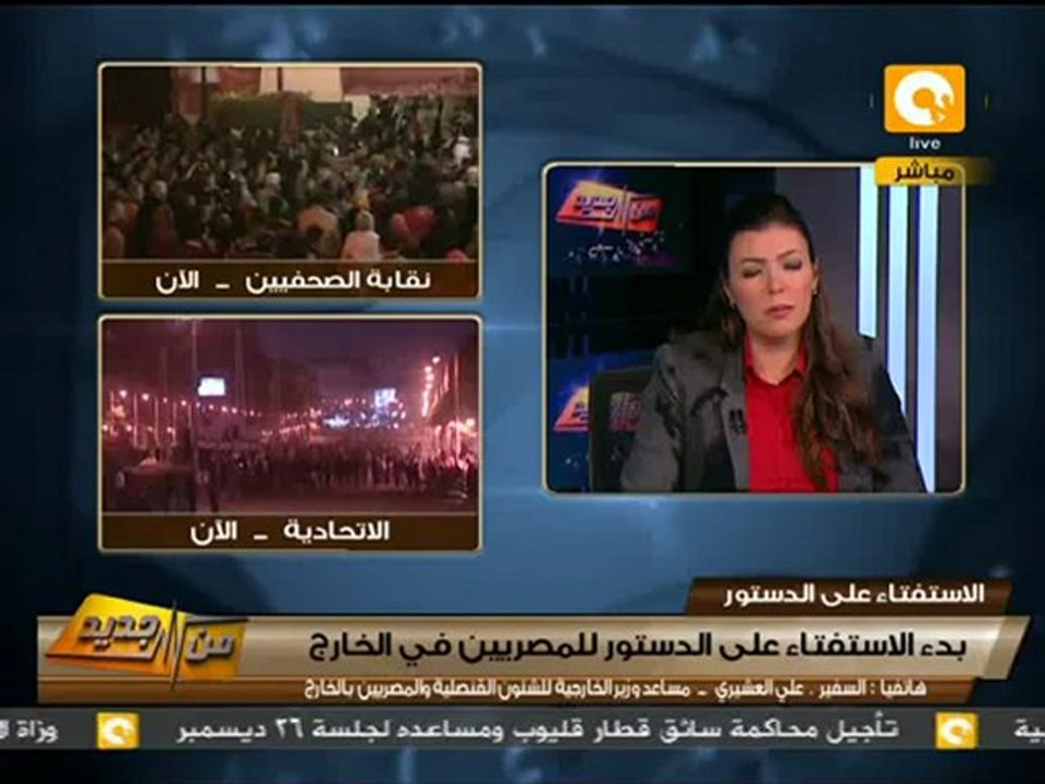 العشيري: المصريين بالخارج .. المرة الجاية إن شاء الله