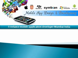 freelance mobile application developer mumbai india