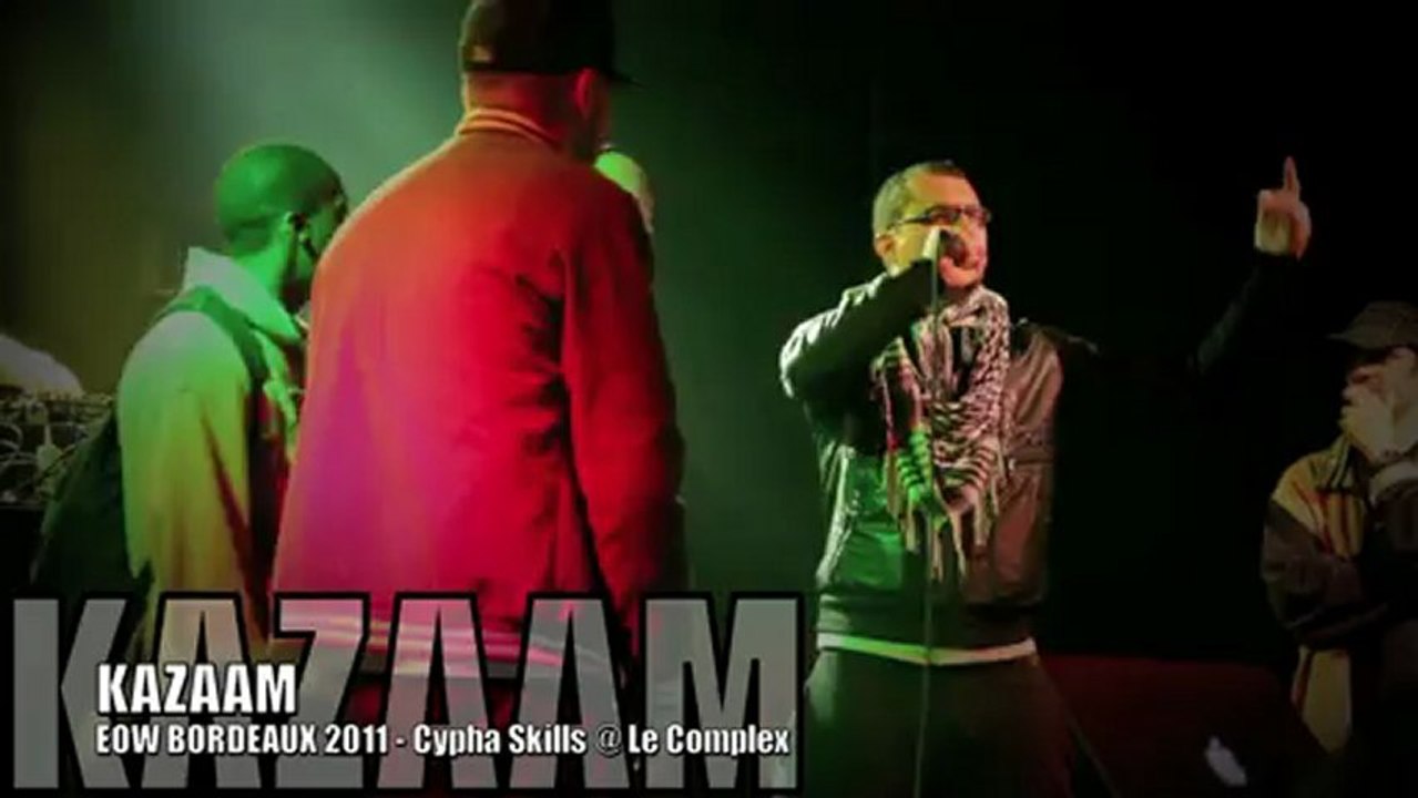 Cypha Skills ft. ADKWATTS, STRAIGHT, FLEYO, DAITOHA, DONY LONDON & KAZAAM @ EOW Bordeaux Déc. 2011
