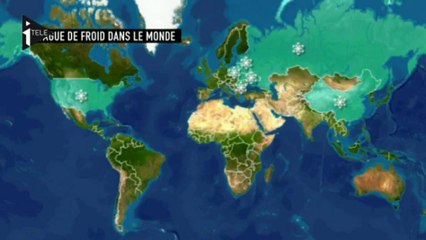 Vague de froid dans le monde