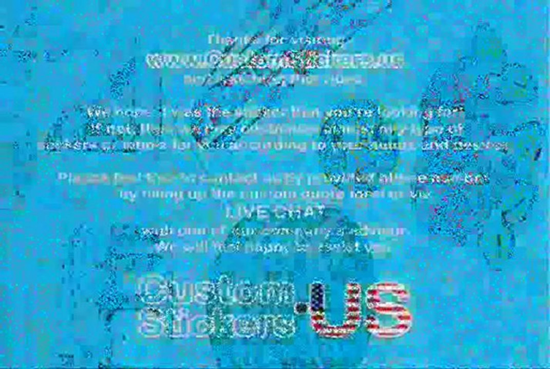 Custom Large Stickers, Large Custom Stickers