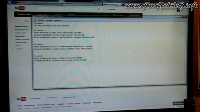 Estrazione a sorte del commento vincitore per il contest su SBS Slap per Samsung Galaxy SIII