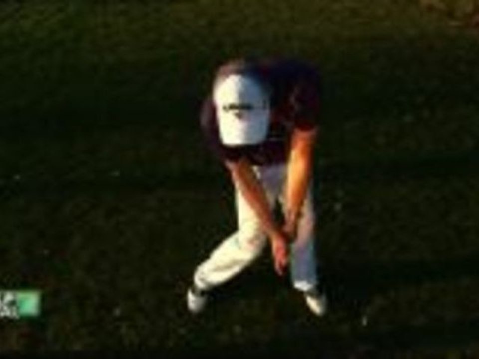 Beim Golfschwung zählt die richtige Körperhaltung