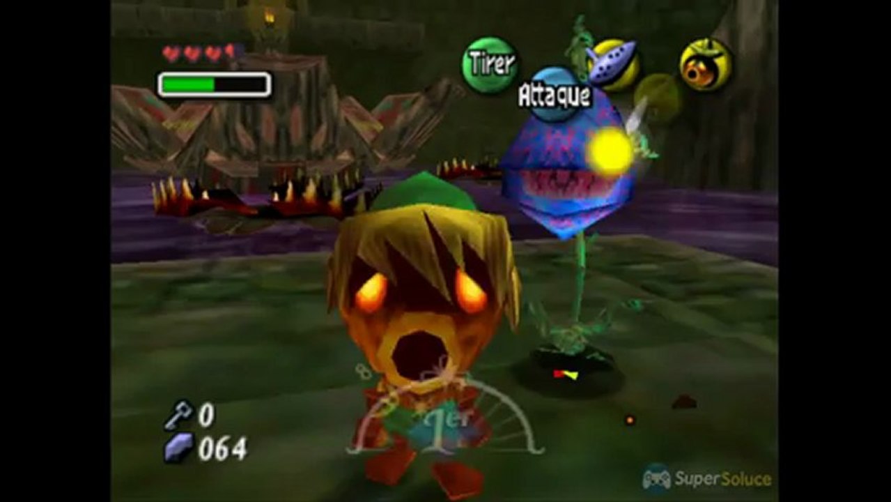 Soluce de Zelda Majora's Mask : Chapitre 4 - Le temple du Bois-Cascade (partie 1)