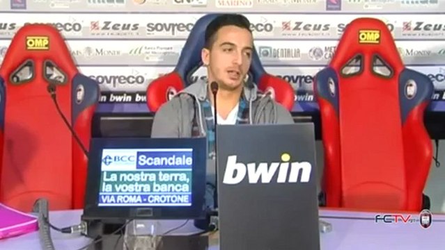 Fc Crotone | Sala Stampa, Raffaele Maiello in conferenza