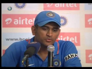 Team India post match PC Mumbai 22 December2012