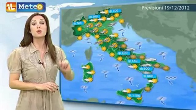 Meteo Italia 19/12/2012 - Previsioni by ilMeteo.it