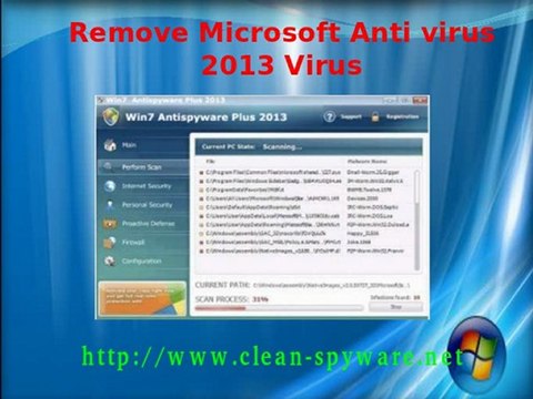 Uninstall Win 7 Antispyware Plus 2013 : get rid of Win 7 Antispyware Plus 2013 infection