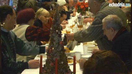 Wigilia dla bezdomnych i potrzebujących