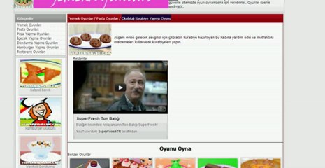 Çikolatalı Kurabiye Yapma Oyunu