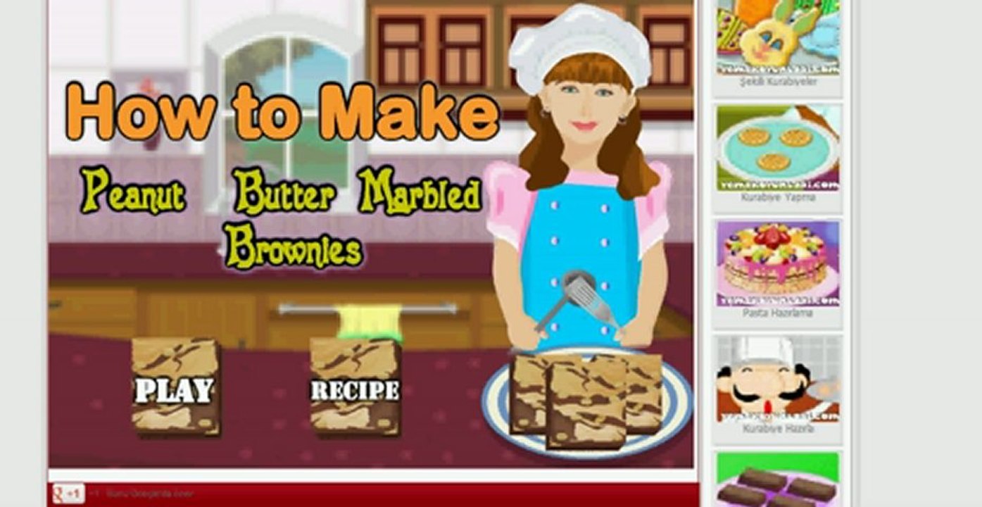Fıstık Ezmeli Brownie Oyunu