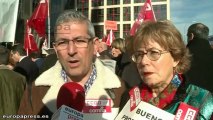 Empleados de Bankia protestan contra los 5.000 despidos