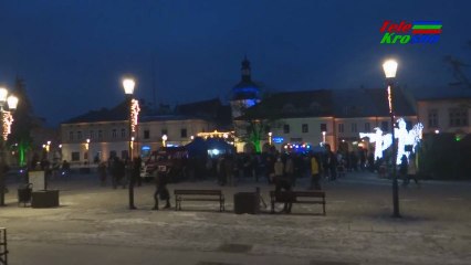 Wigilia na krośnieńskim rynku