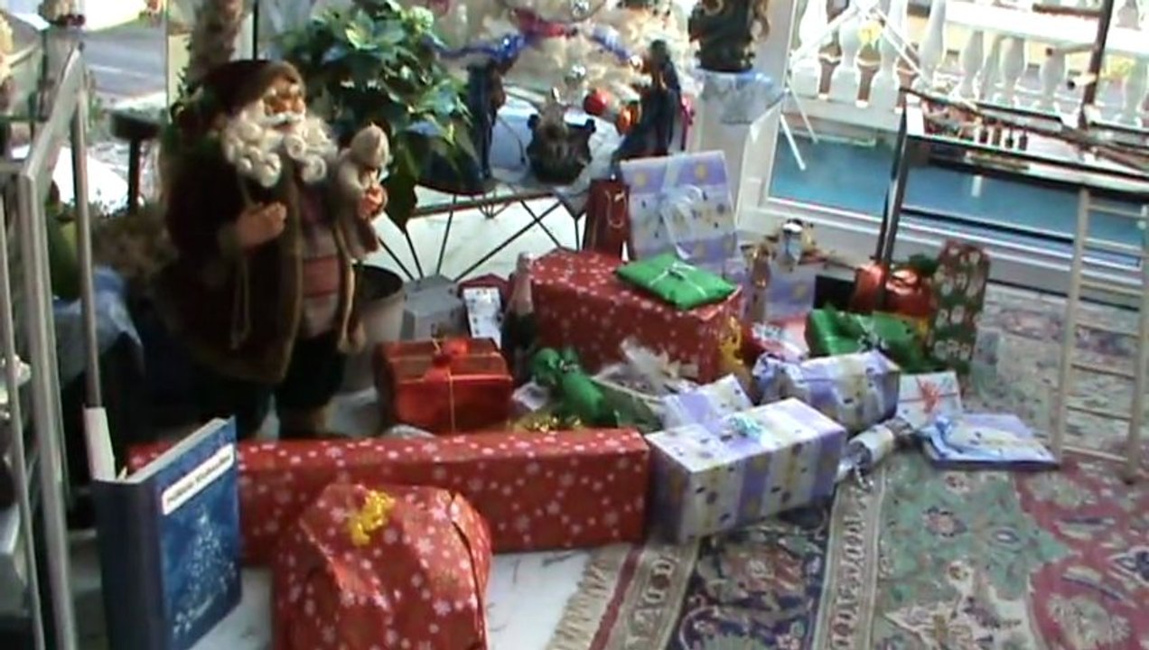 Weihnachten 2012 Die Fellas Hubert und Matthias Geschenke Weihnachtsbaum Rudi Papagei Heilig Abend 2012