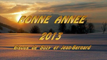 Noël 2012 Message de Suzy et JB