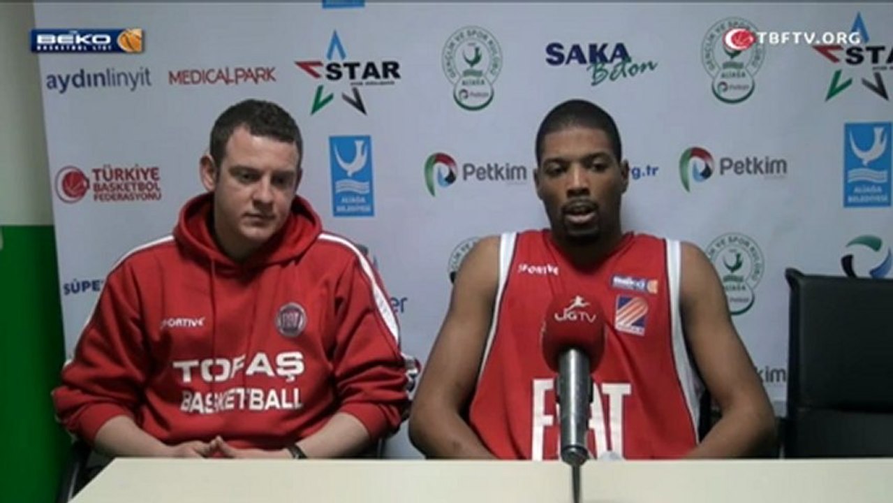 Aliağa Petkim Tofaş Maçın Ardından