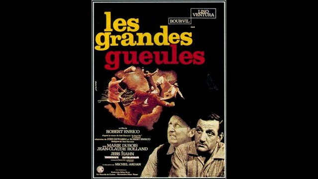 François de Roubaix - Les Grandes Gueules - Piano