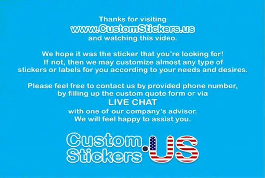 Custom Waterproof Stickers, Waterproof Stickers Custom