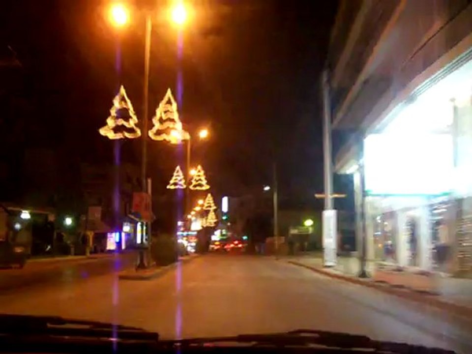 Pentelis street Melissia Athens 2007-12-16 greece